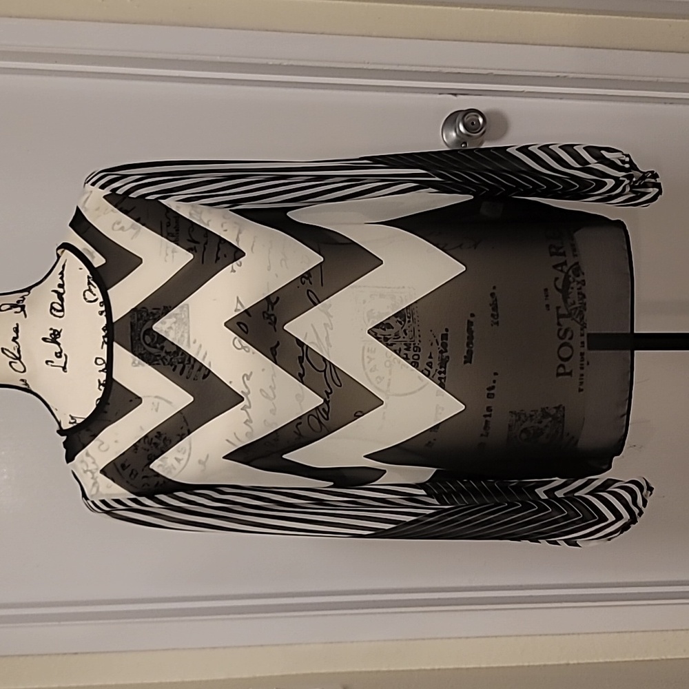 Mind Code sheer top